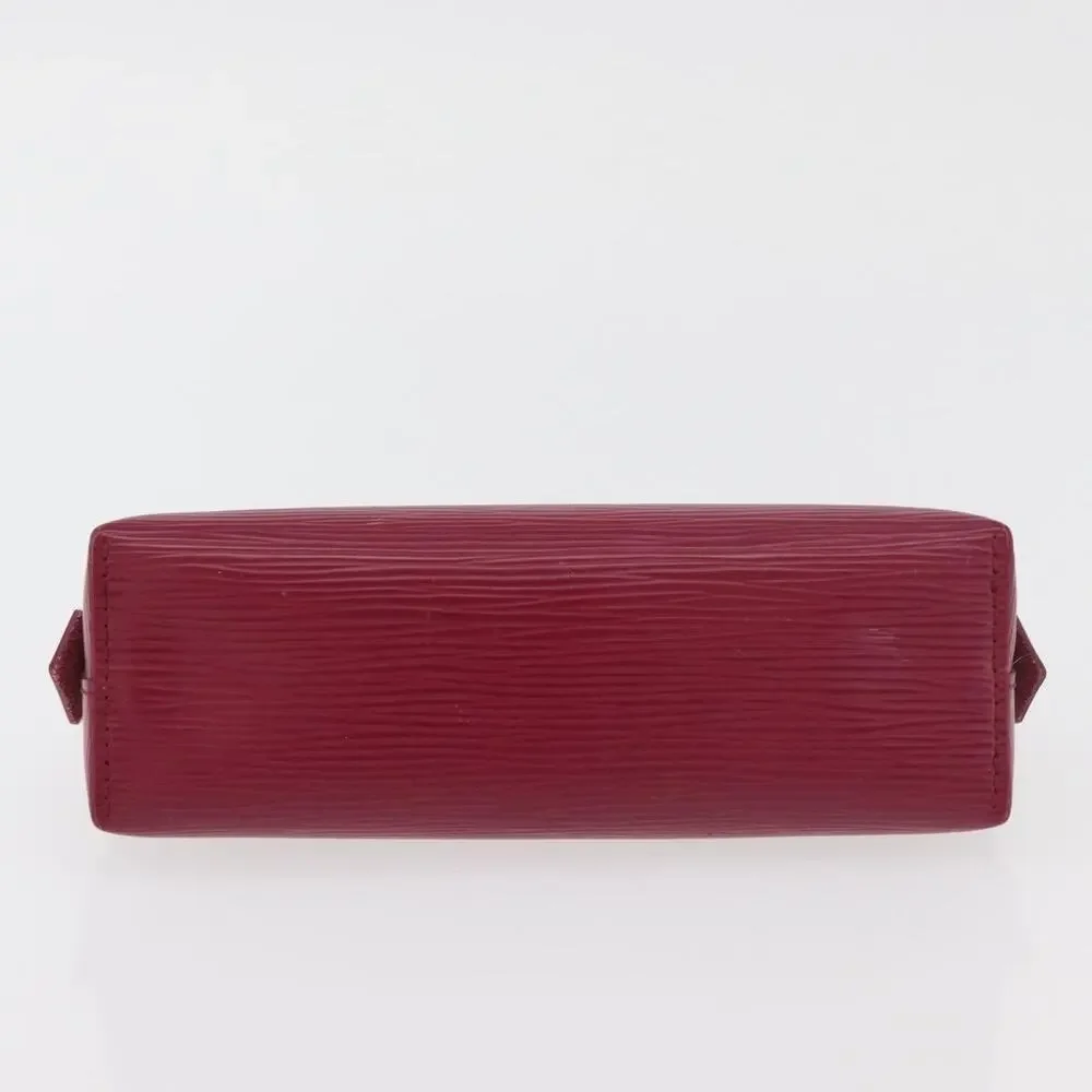 Louis Vuitton Epi Pochette Cosmetic PM Pouch Fuchsia Pink